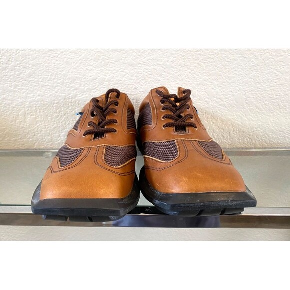 Men John Fluevog Future Angels Charles Sneakers 10 M Tan Leather Oxfords Shoes main image 3